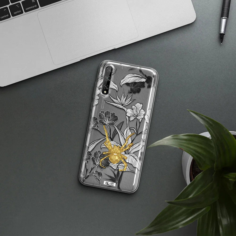 Golden Spider Huawei P Smart S Clear TPU Case
