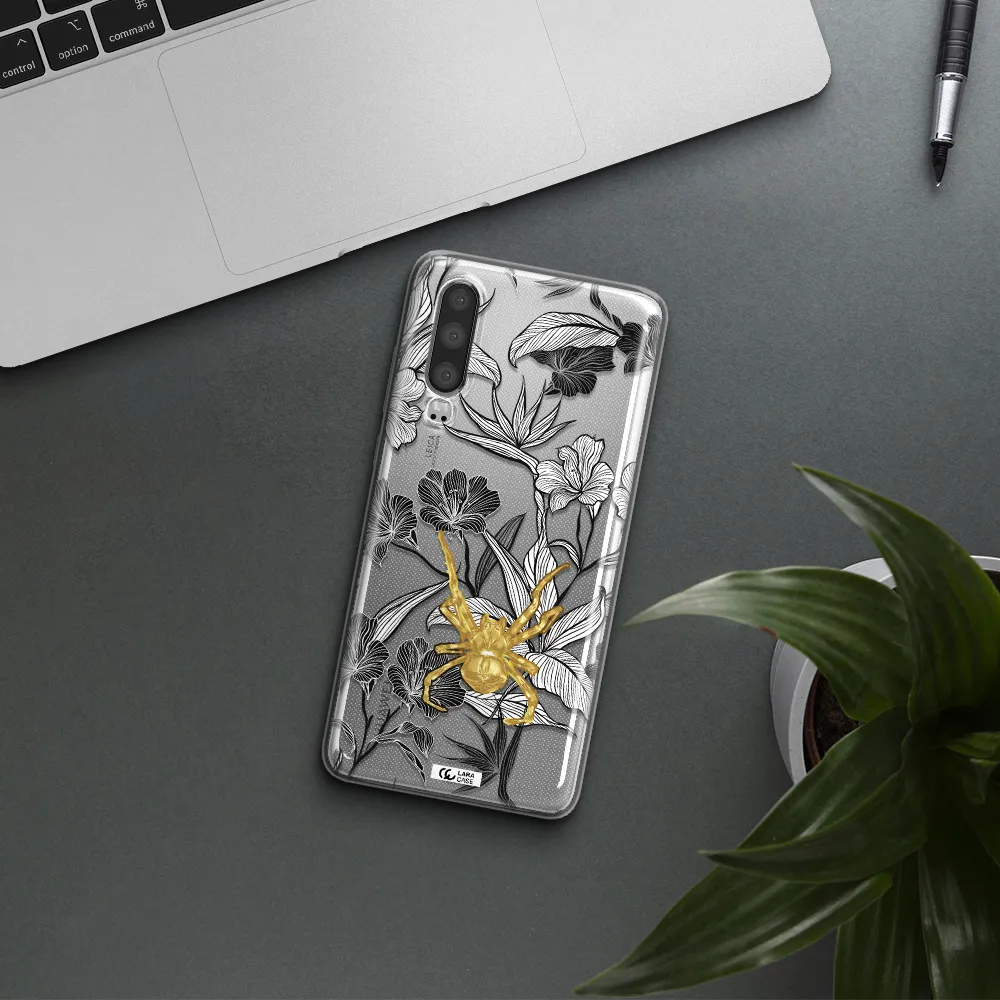 Golden Spider Huawei P30 Clear TPU Case