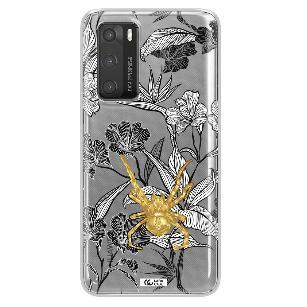 Golden Spider Huawei P40 Clear TPU Case