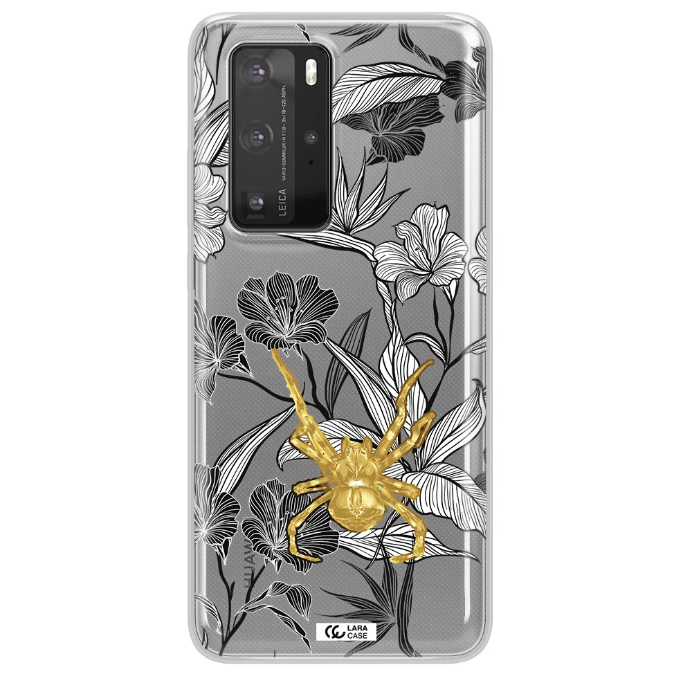Golden Spider Huawei P40 Pro Clear TPU Case