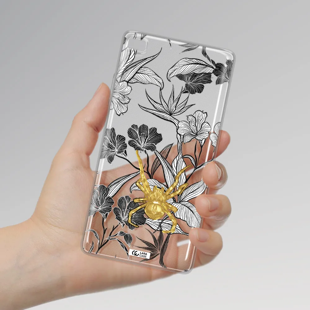 Golden Spider Huawei P8 Clear TPU Case