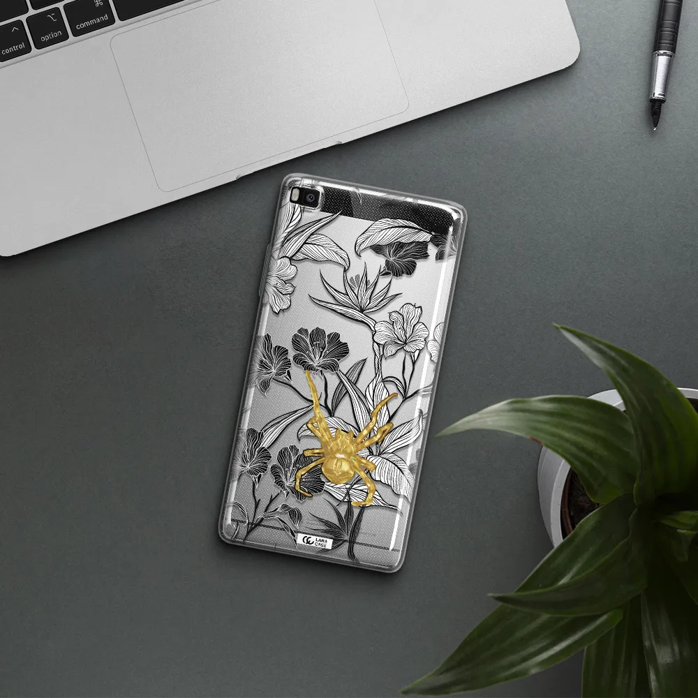 Golden Spider Huawei P8 Clear TPU Case