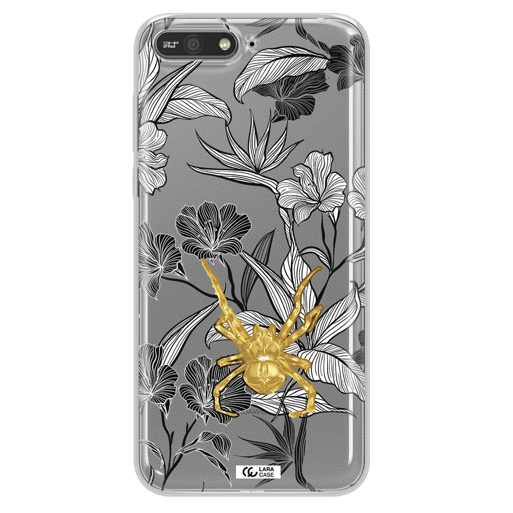 Golden Spider Huawei Y6 2018 Clear TPU Case
