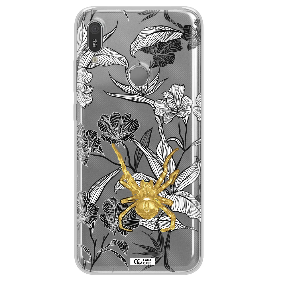 Golden Spider Huawei Y6 2019 Clear TPU Case