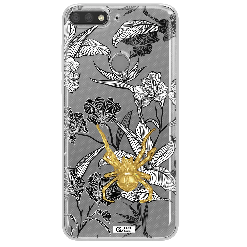 Golden Spider Huawei Y7 Prime 2018 Clear TPU Case