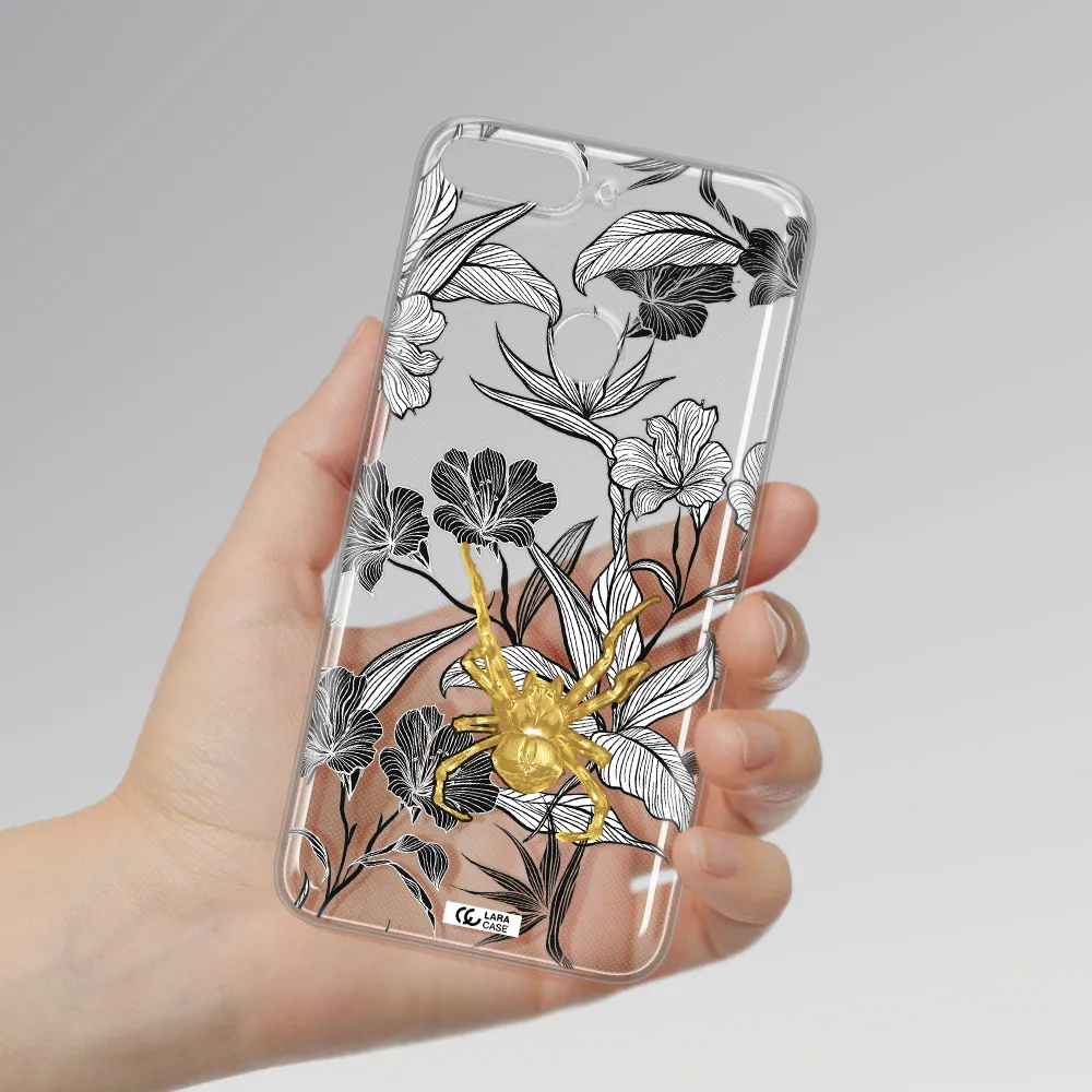 Golden Spider Huawei Y7 Prime 2018 Clear TPU Case