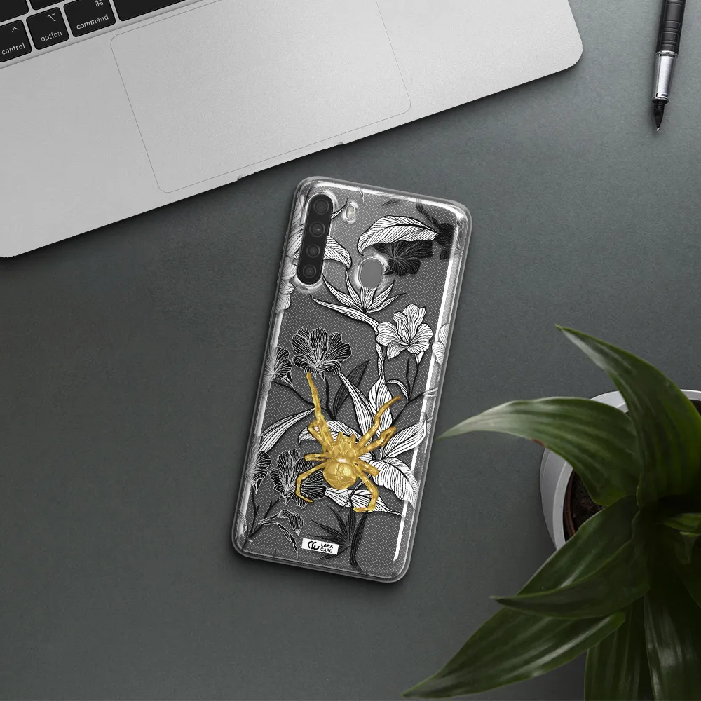 Golden Spider Samsung A21 Clear TPU Case