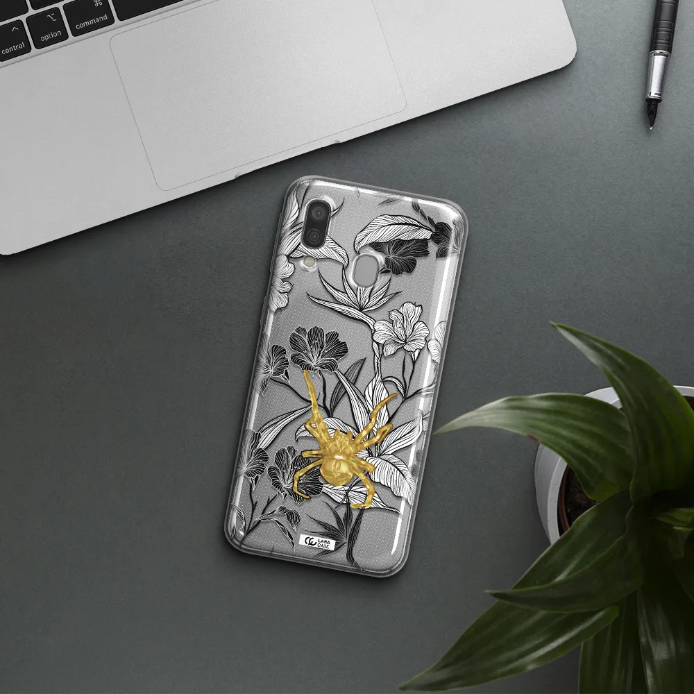Golden Spider Samsung A40 Clear TPU Case