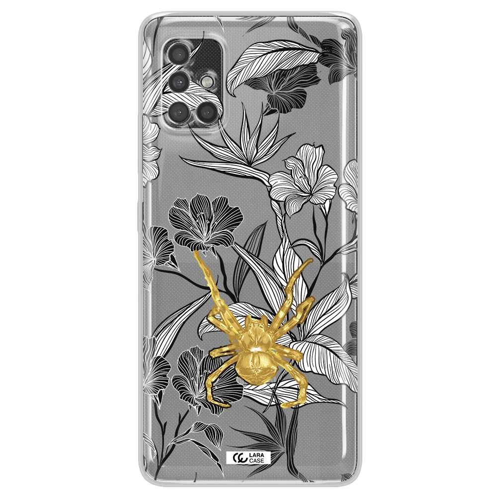 Golden Spider Samsung A40S Clear Tpu Case