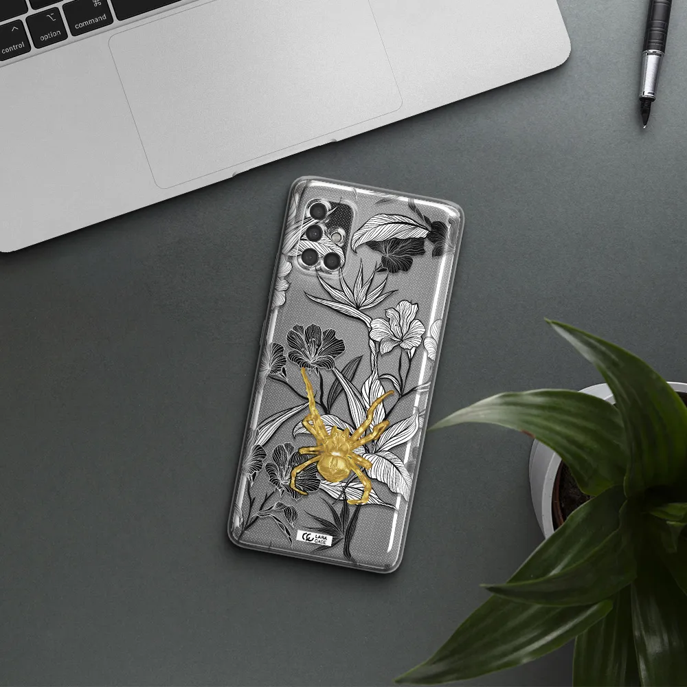Golden Spider Samsung A40S Clear Tpu Case