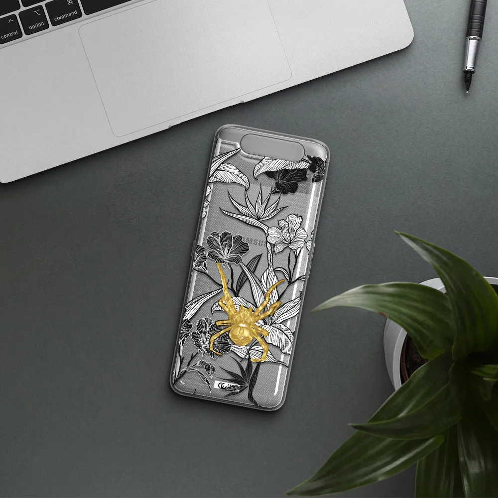 Golden Spider Samsung A80 Clear TPU Case