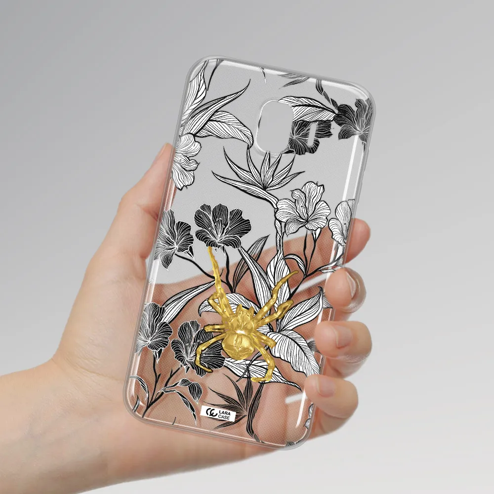 Golden Spider Samsung J4 Clear TPU Case