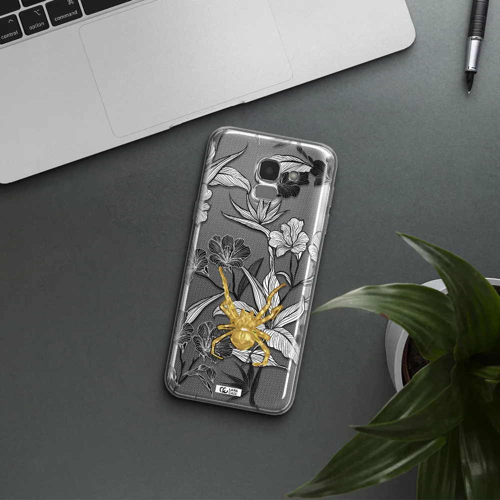 Golden Spider Samsung J6 Clear TPU Case