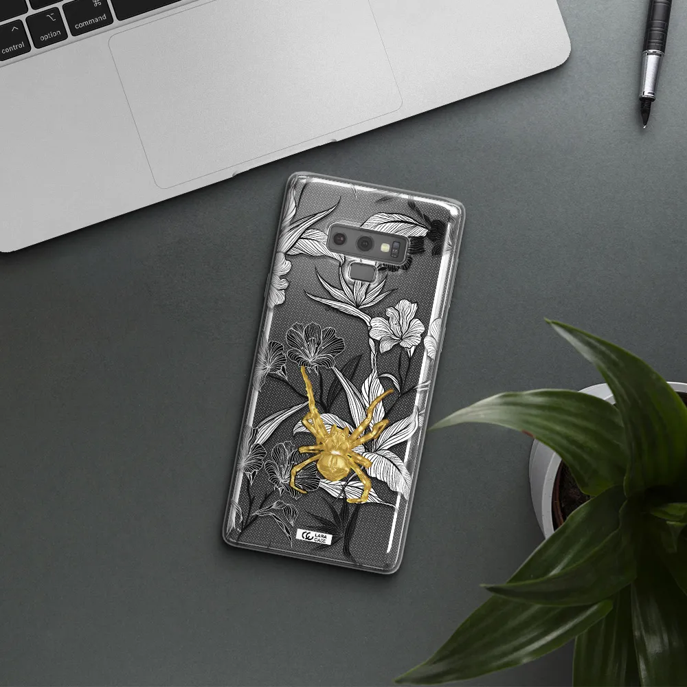 Golden Spider Samsung Note 9 Clear TPU Case