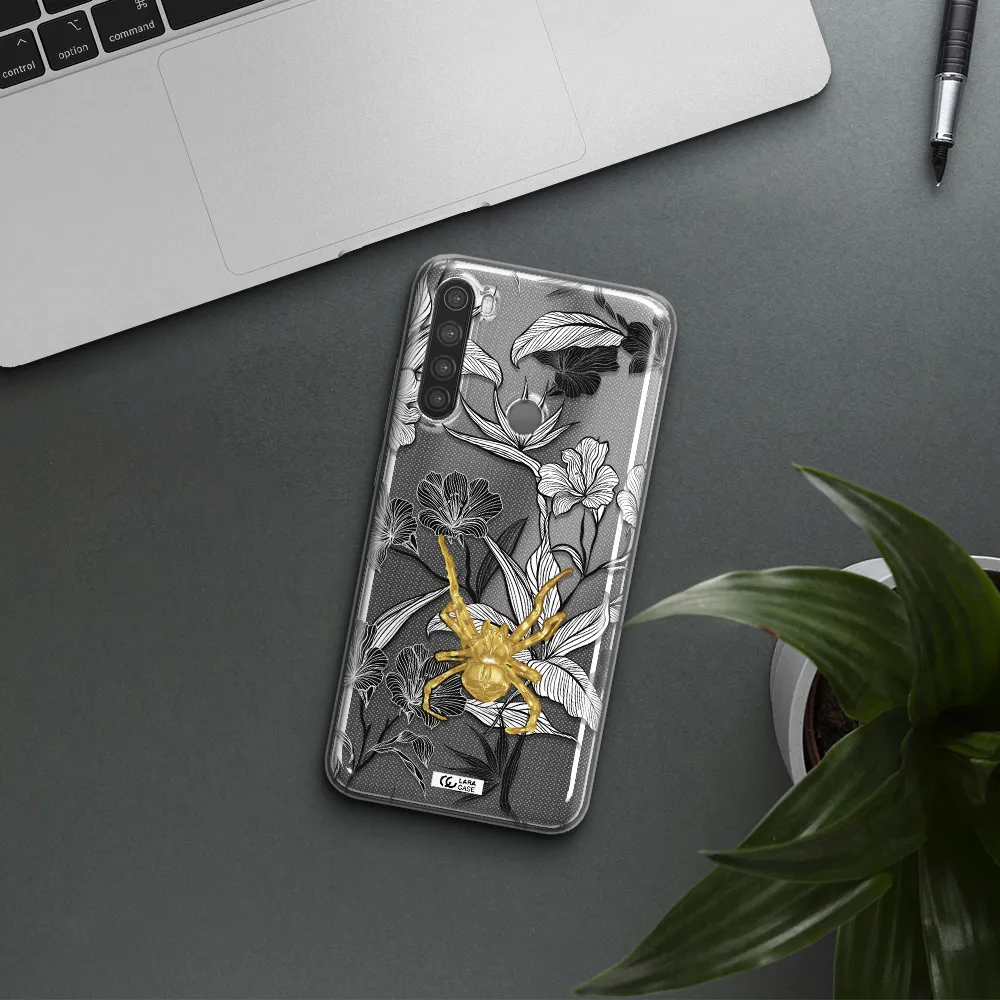 Golden Spider Xiaomi Note 8 Clear TPU Case
