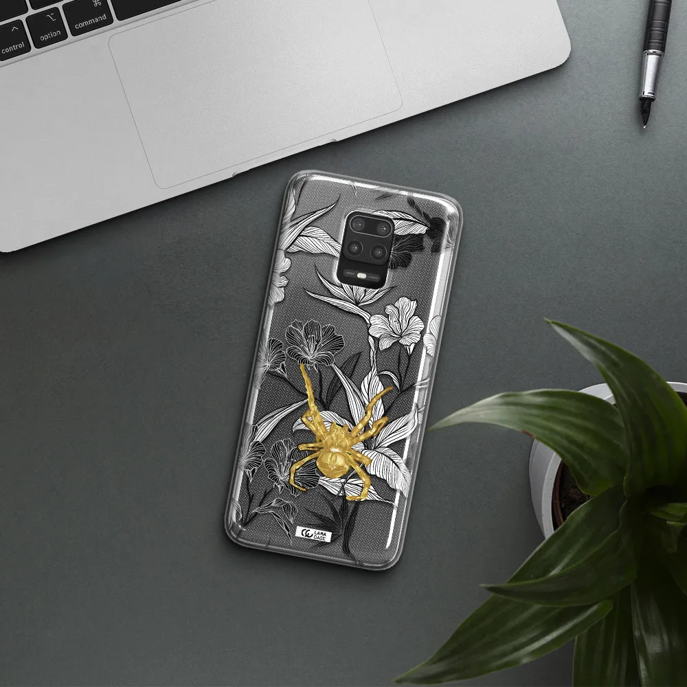 Golden Spider Xiaomi Note 9S Clear TPU Case