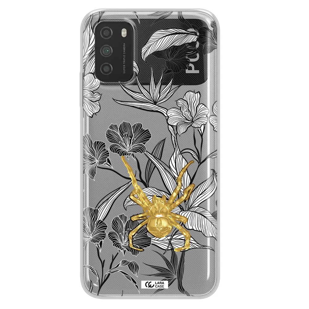 Golden Spider Xiaomi Poco M3 Clear TPU Case