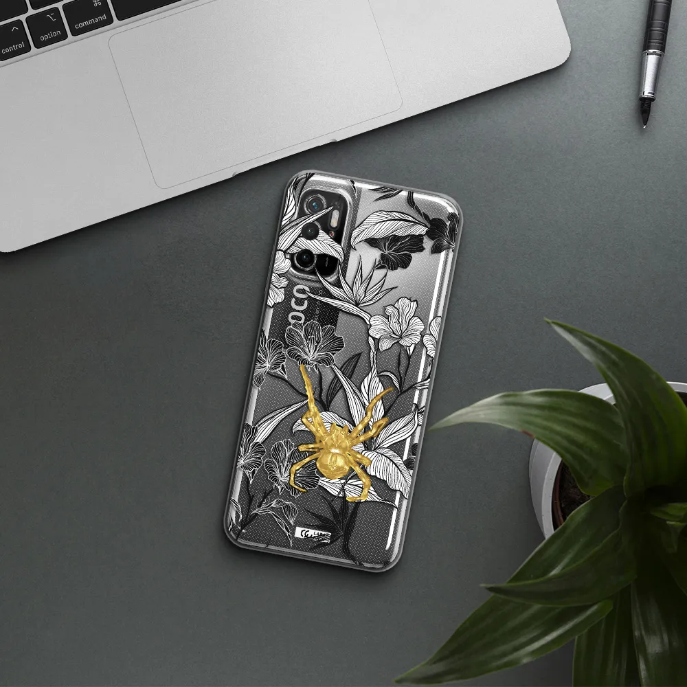 Golden Spider Xiaomi Poco M3 Pro Clear Tpu Case