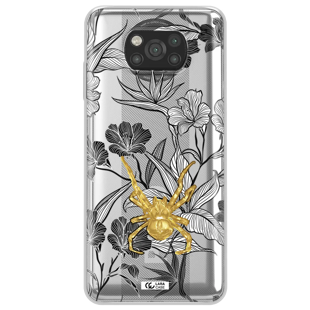 Golden Spider Xiaomi Poco X3 Clear TPU Case