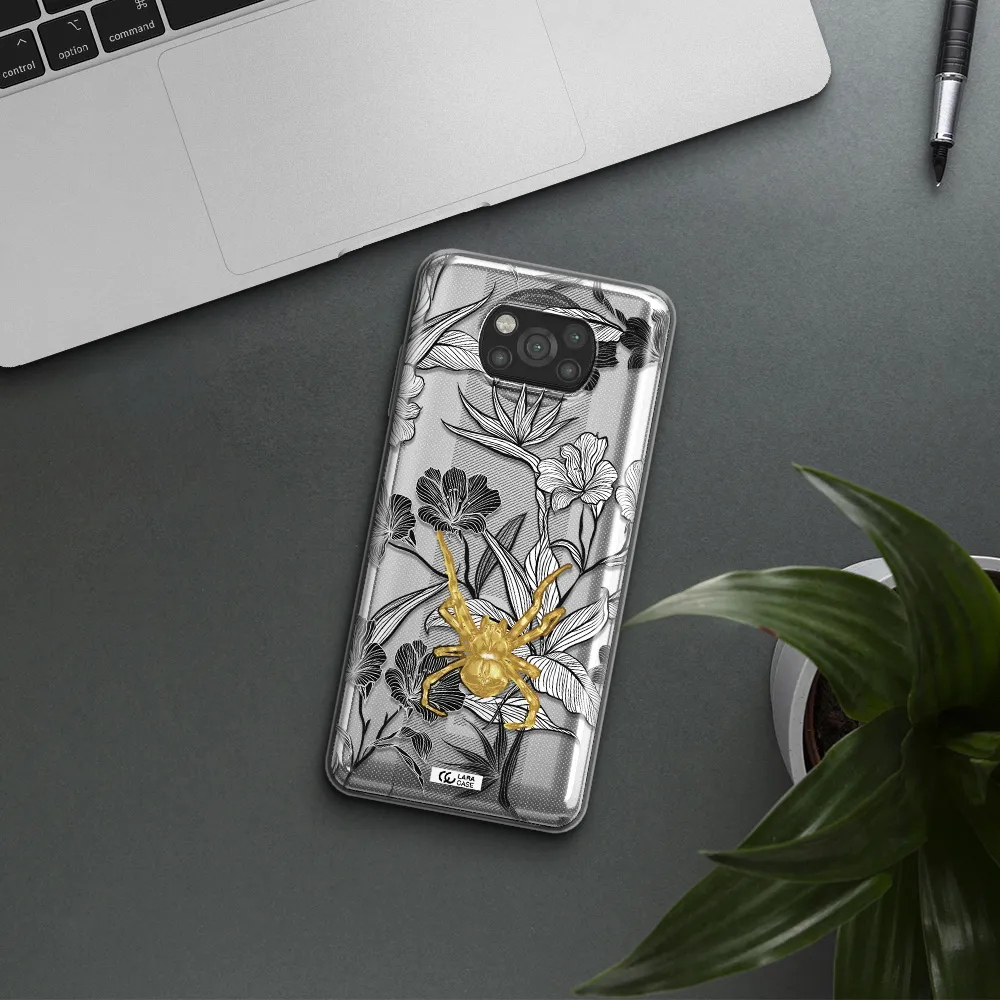 Golden Spider Xiaomi Poco X3 Clear TPU Case