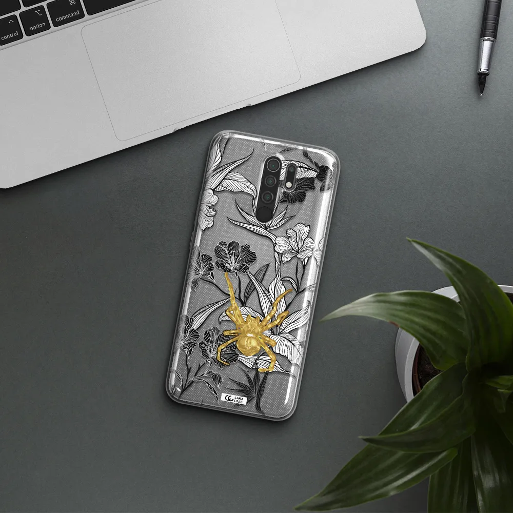 Golden Spider Xiaomi Redmi 9 Clear TPU Case