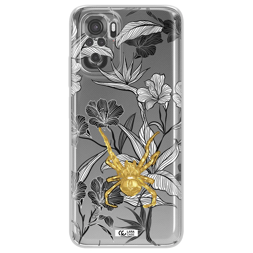 Golden Spider Xiaomi Redmi Note 10S Clear Tpu Case