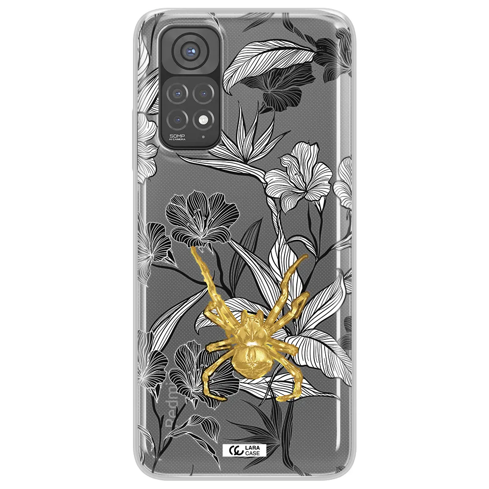 Golden Spider Xiaomi Redmi Note 11 Clear TPU Case