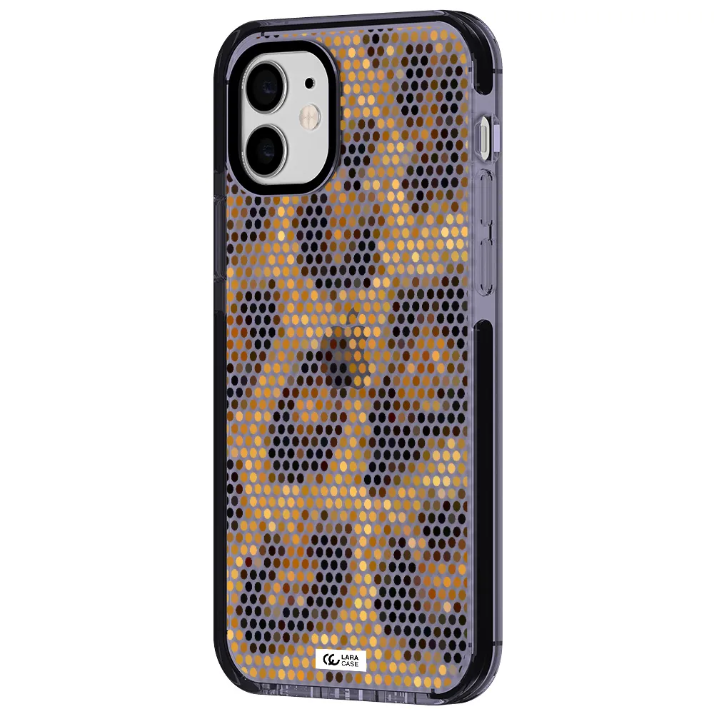 Leopard Dots Apple iPhone 11 impact Lilac Case