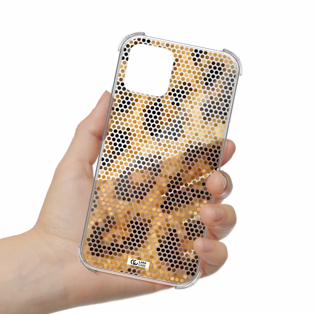 Leopard Dots Apple iPhone 11 pro max Clear PC Case