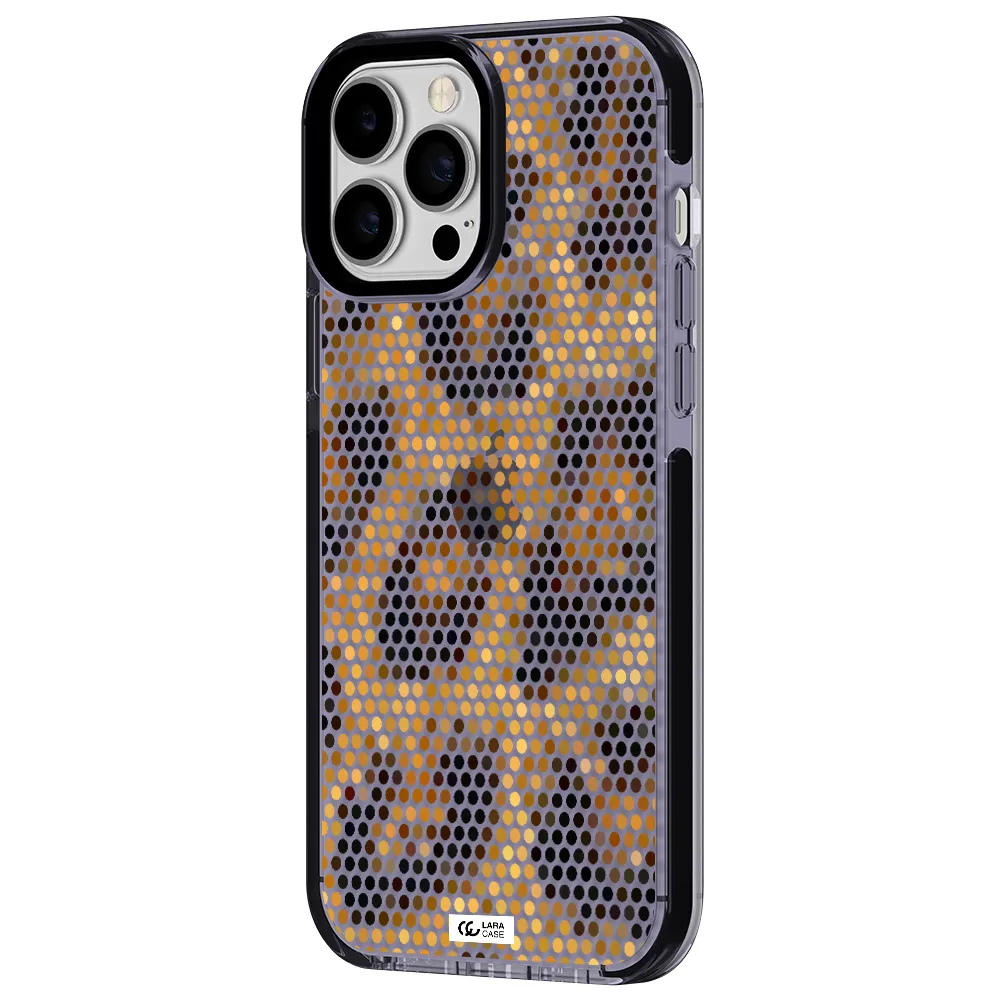 Leopard Dots Apple iPhone 13 Pro Max impact Lilac Case