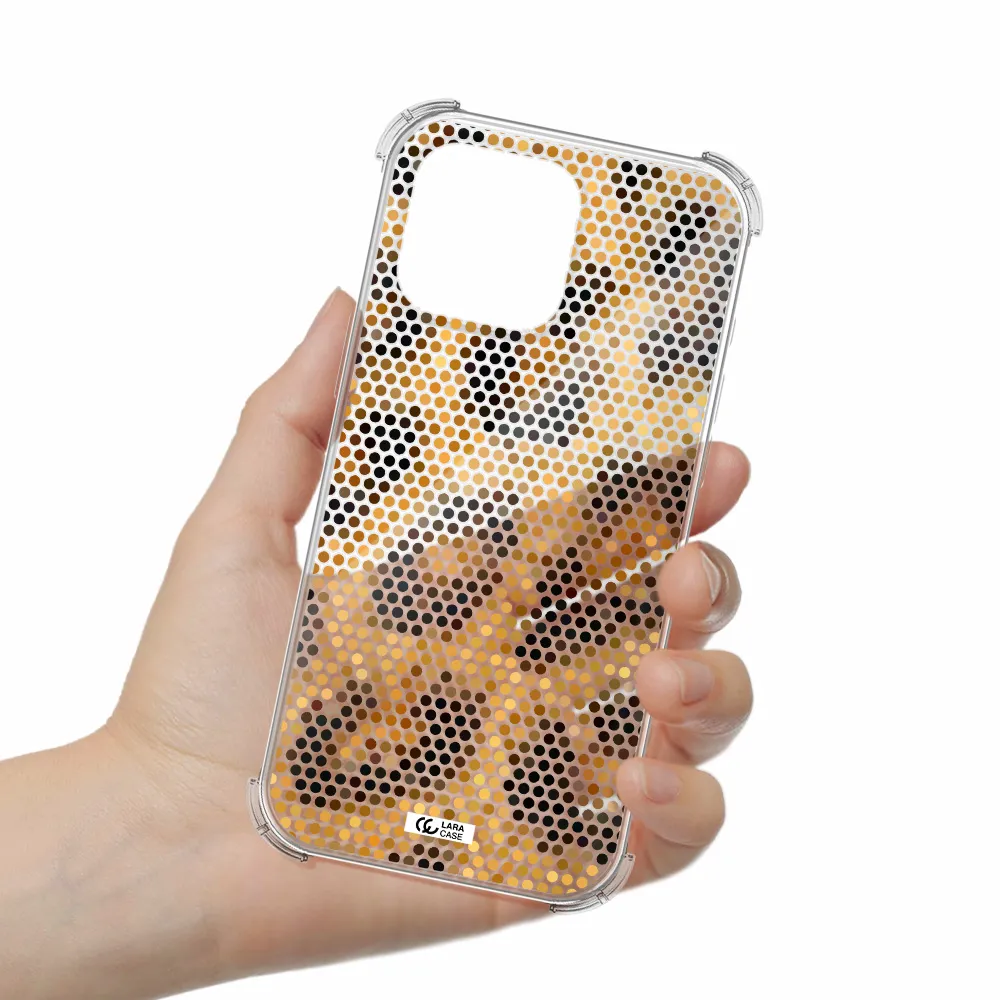 Leopard Dots Apple Iphone 16 Pro Max Clear Pc Case