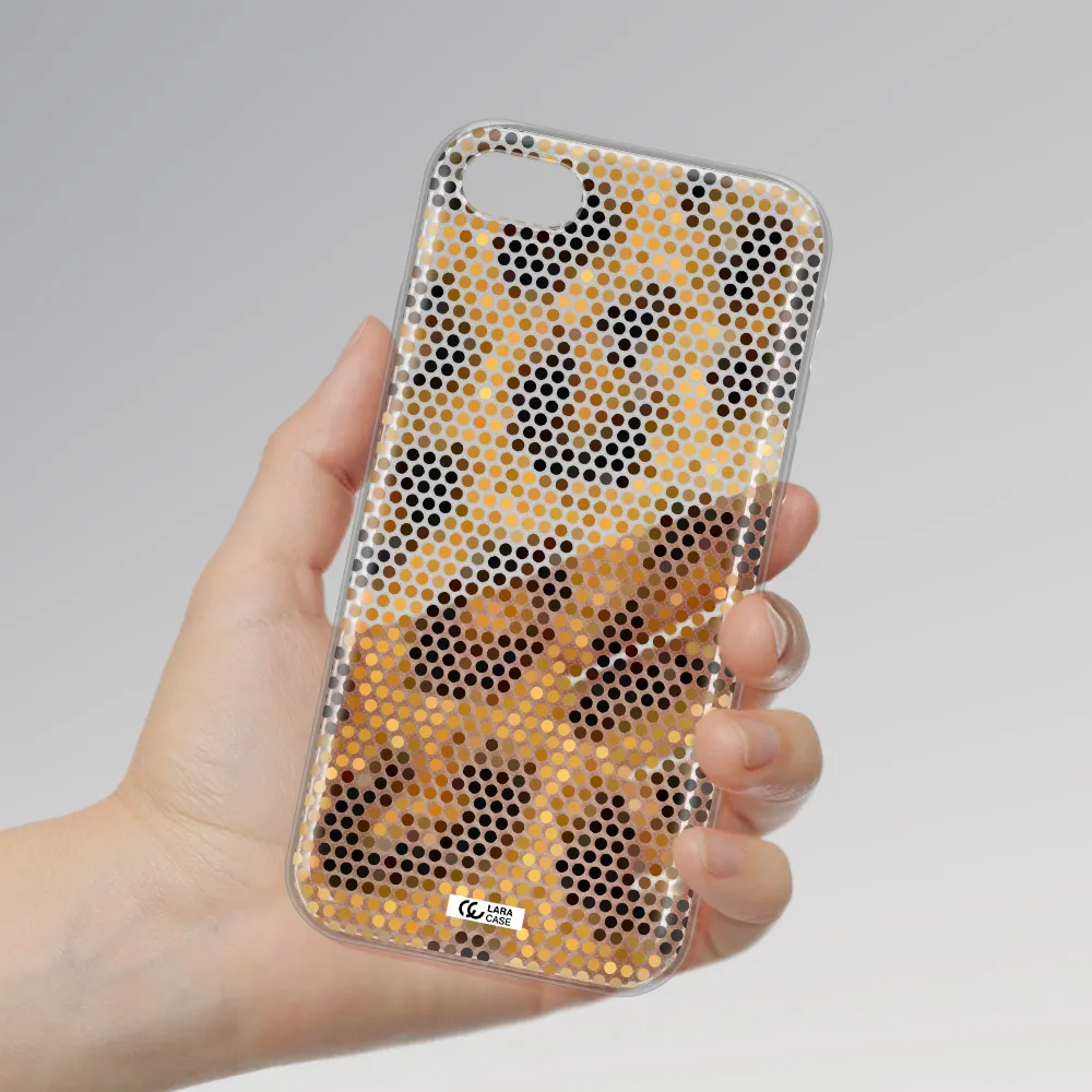 Leopard Dots Apple Iphone Se 2020 Clear Tpu Case