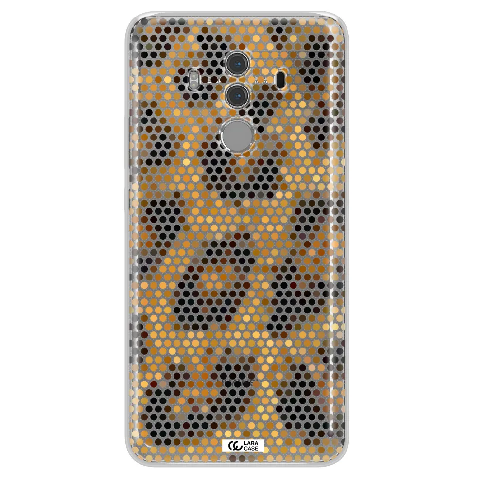 Leopard Dots Huawei Mate 10 Pro Clear TPU Case