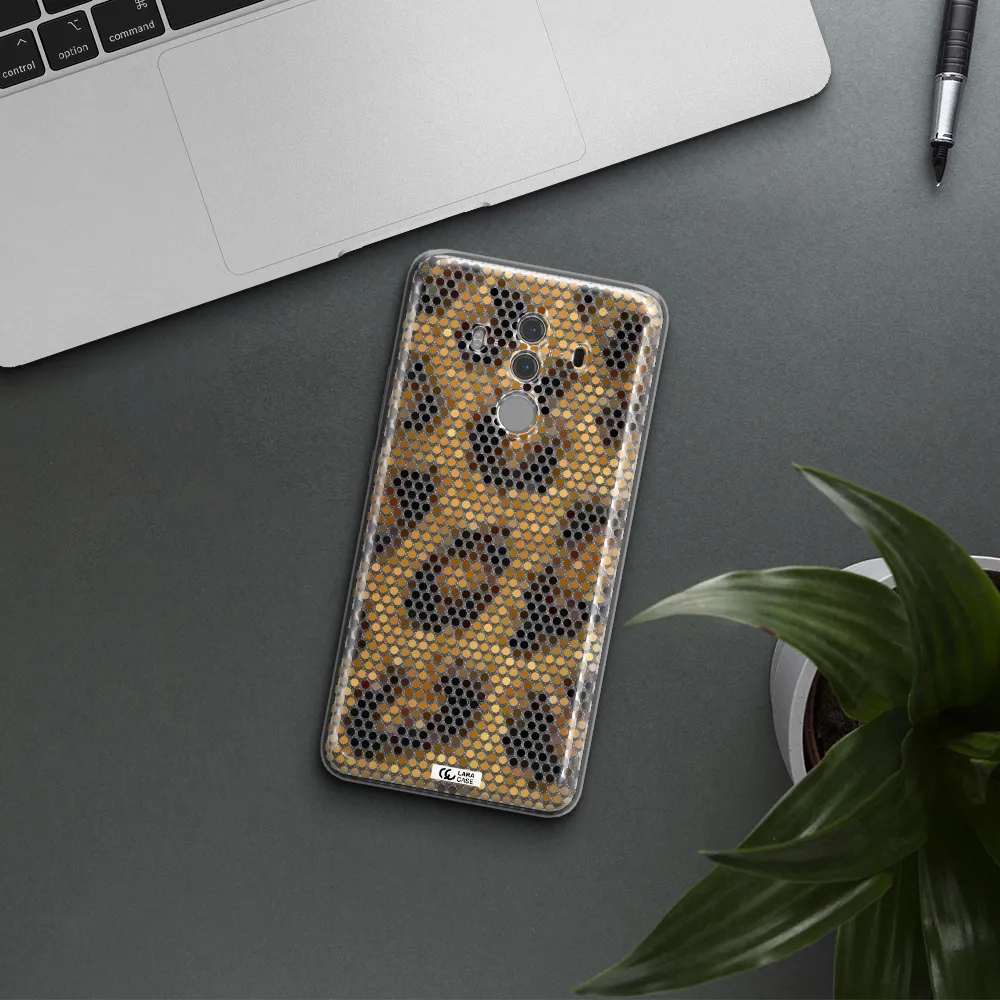 Leopard Dots Huawei Mate 10 Pro Clear TPU Case