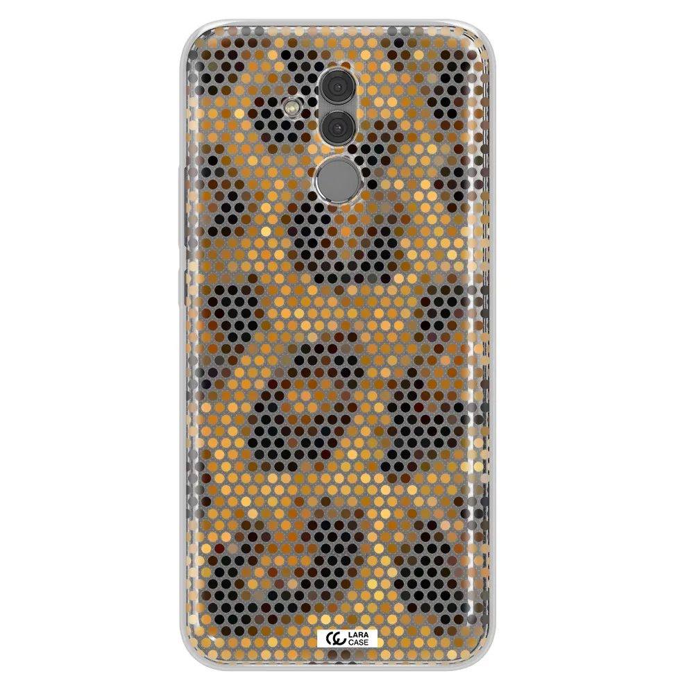 Leopard Dots Huawei Mate 20 Lite Clear TPU Case