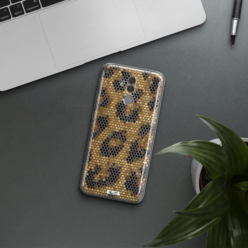 Leopard Dots Huawei Mate 20 Lite Clear TPU Case