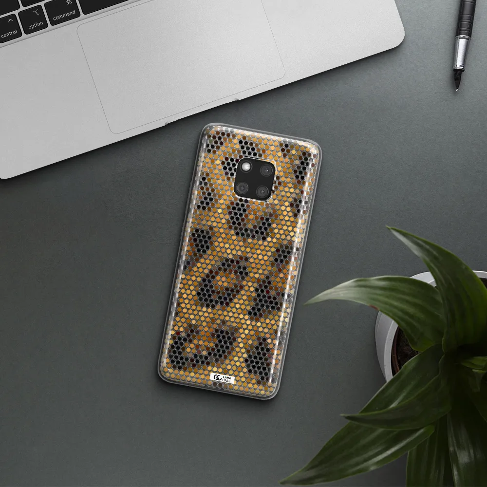 Leopard Dots Huawei Mate 20 Pro Clear TPU Case