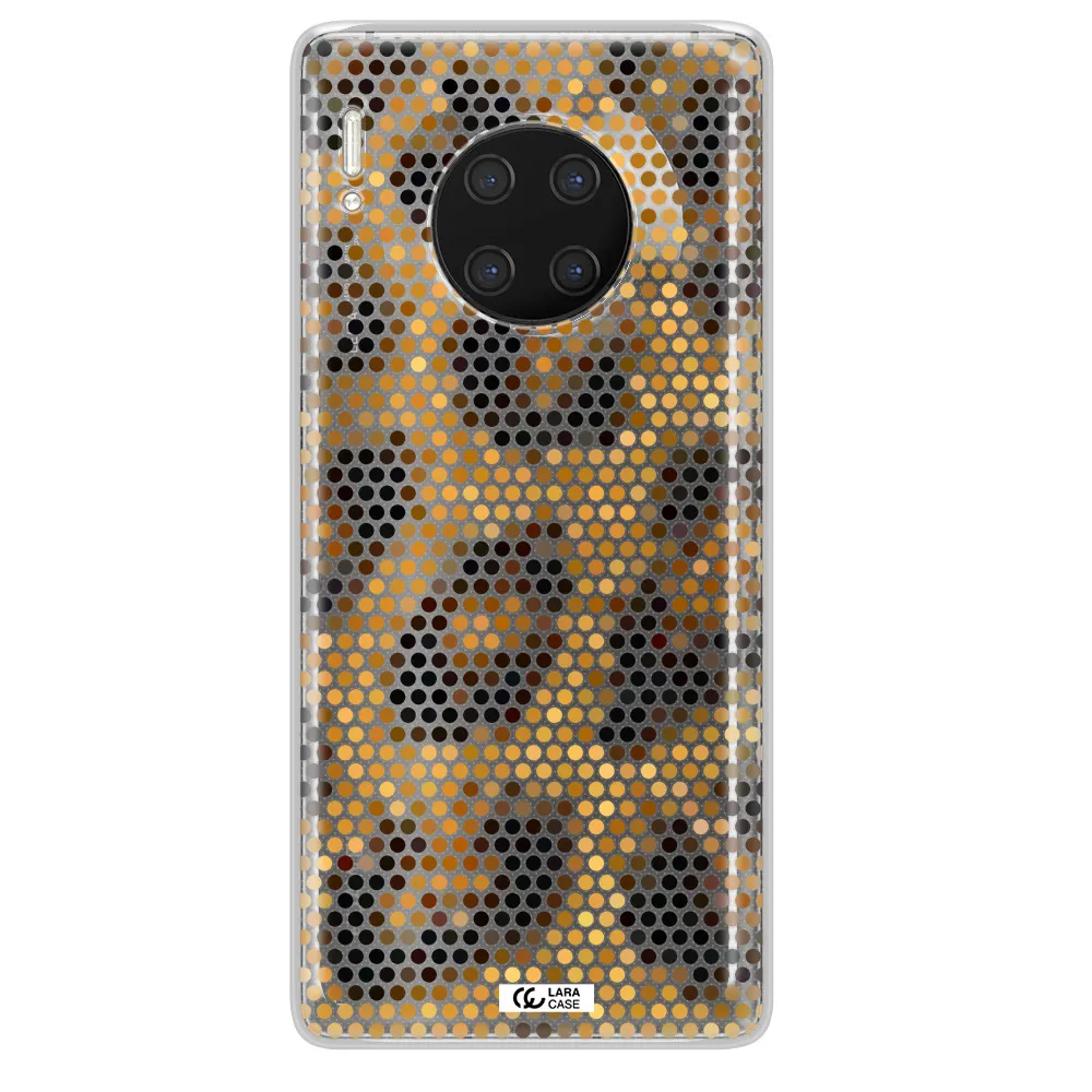 Leopard Dots Huawei Mate 30 Pro Clear TPU Case
