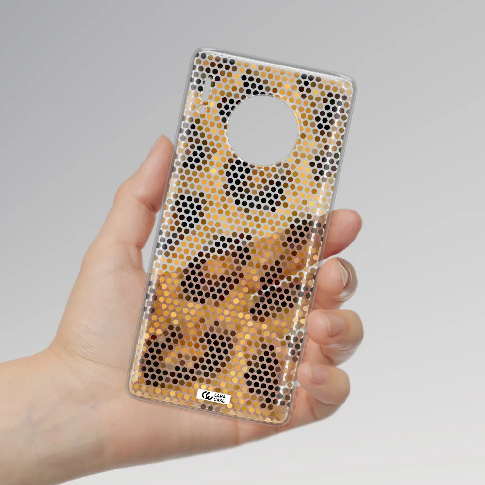 Leopard Dots Huawei Mate 30 Pro Clear TPU Case