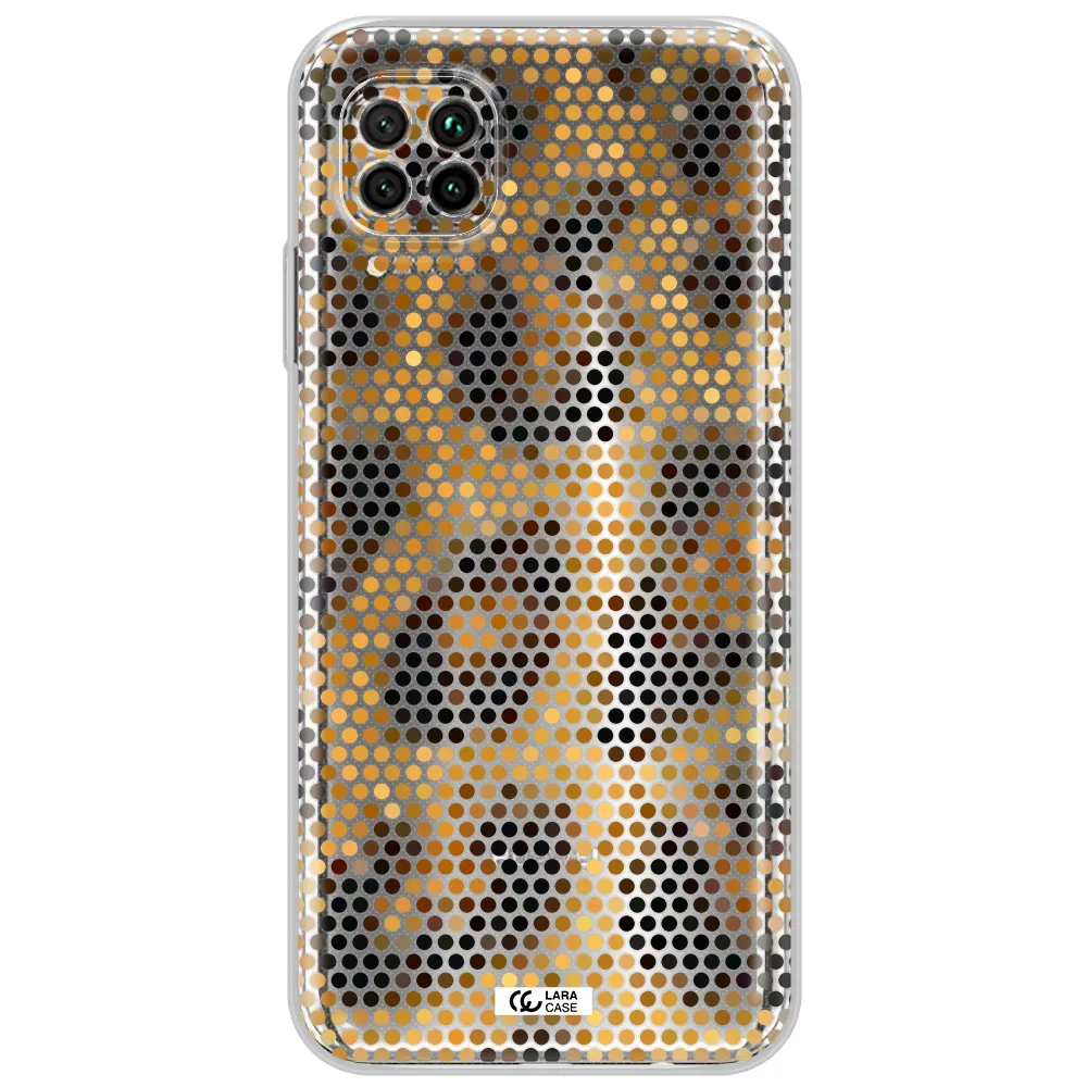 Leopard Dots Huawei Nova 7I Clear Tpu Case