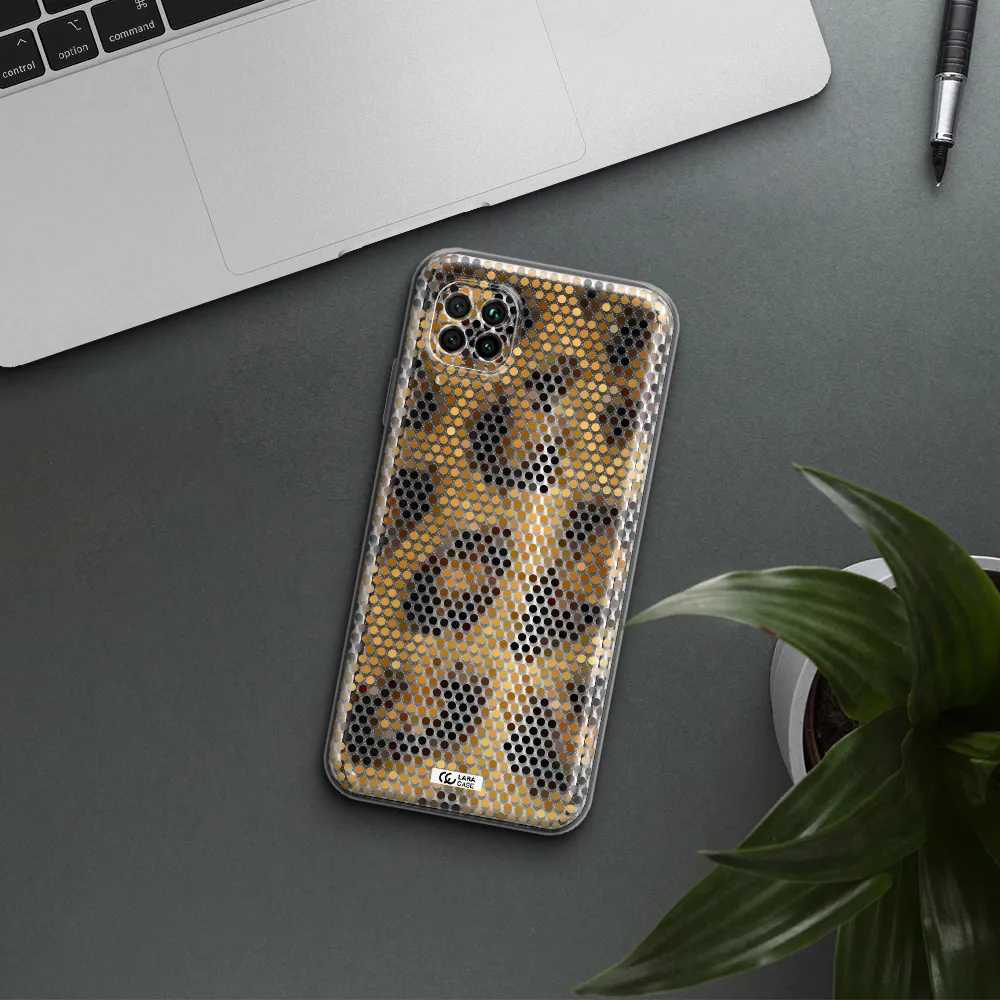 Leopard Dots Huawei Nova 7I Clear Tpu Case