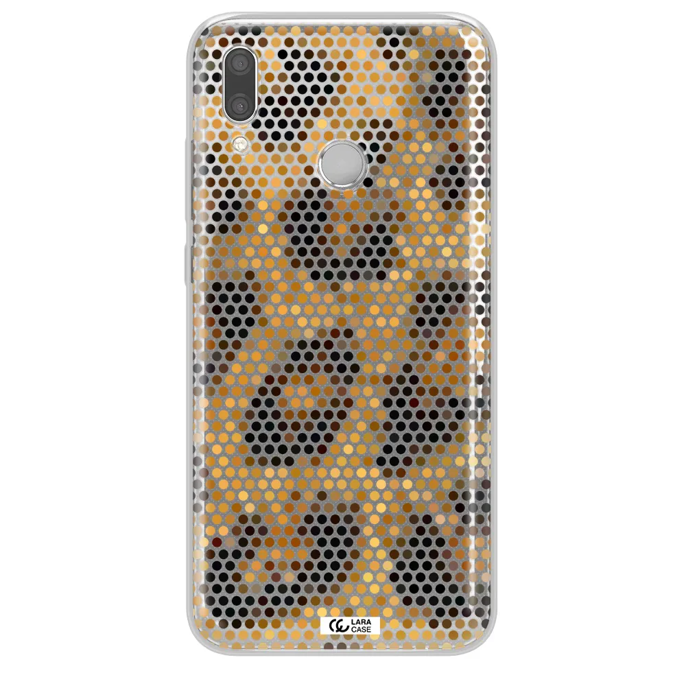 Leopard Dots Huawei P Smart 2019 Clear TPU Case