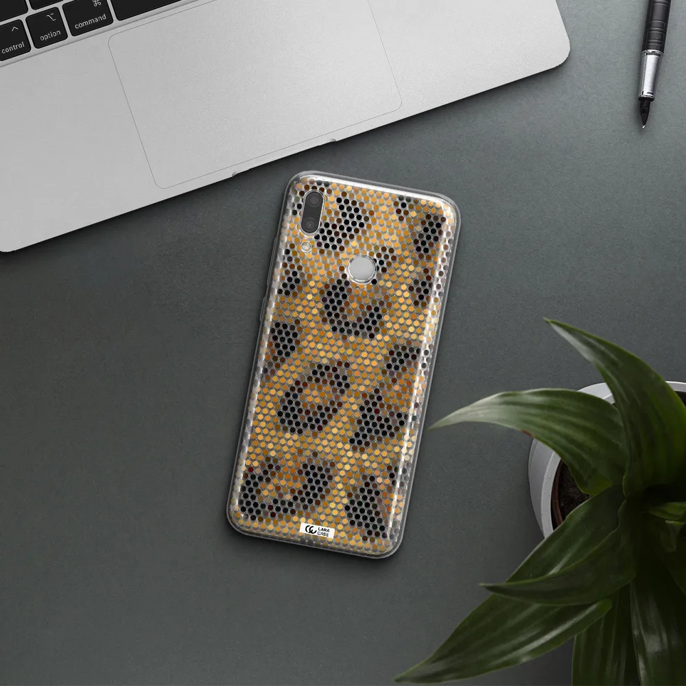 Leopard Dots Huawei P Smart 2019 Clear TPU Case