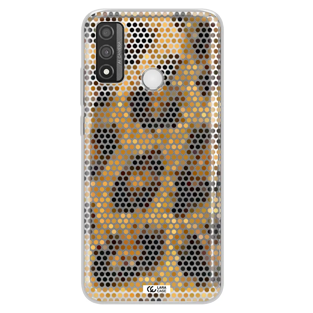 Leopard Dots Huawei P Smart 2020 Clear TPU Case