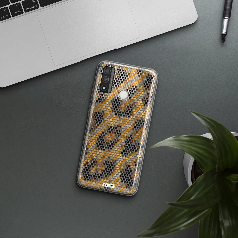 Leopard Dots Huawei P Smart 2020 Clear TPU Case