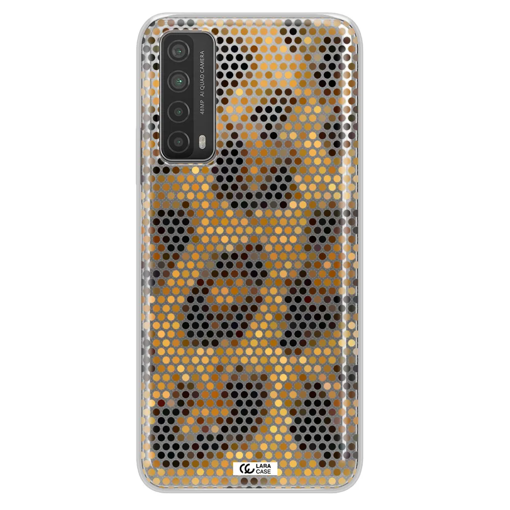 Leopard Dots Huawei P Smart 2021 Clear TPU Case