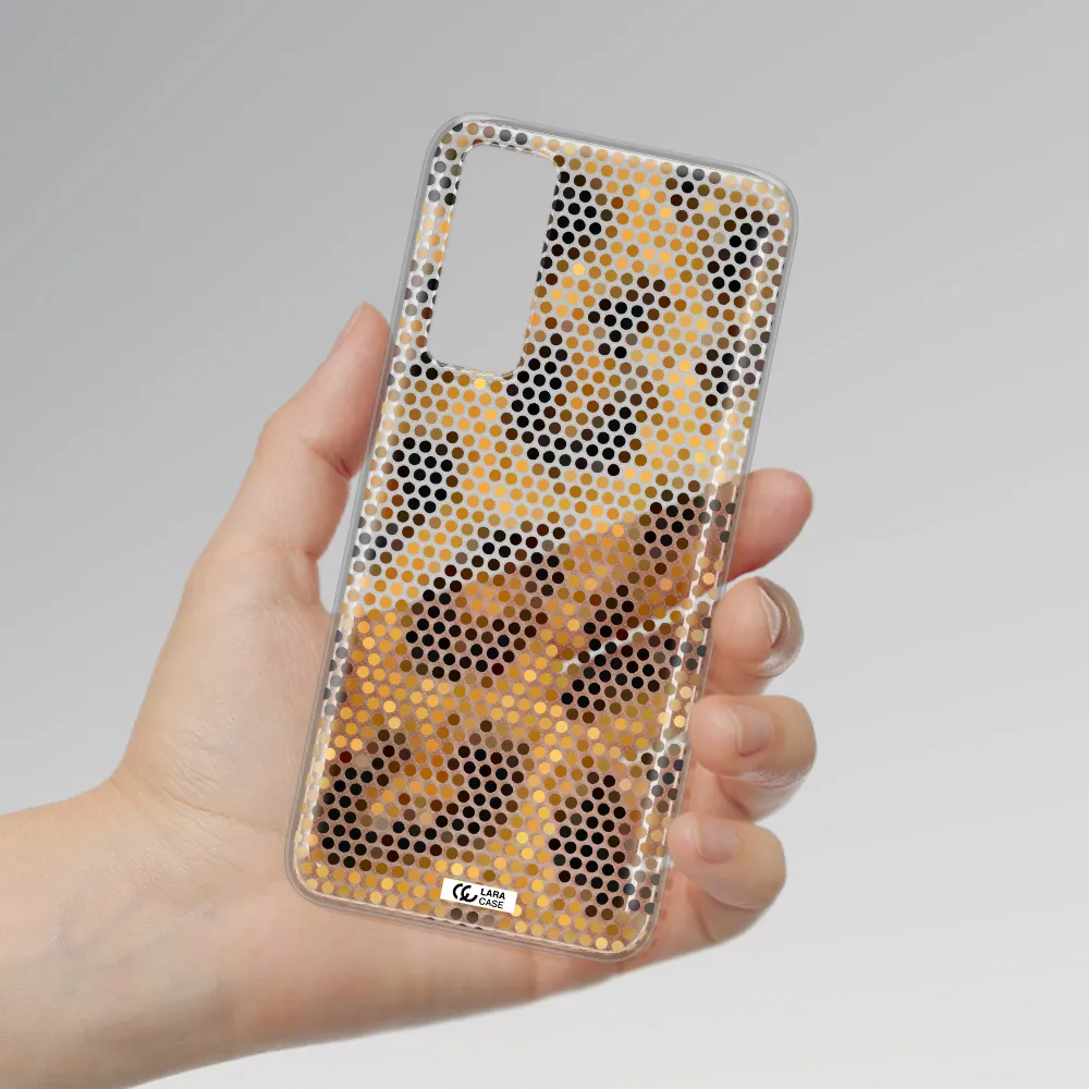 Leopard Dots Huawei P Smart 2021 Clear TPU Case