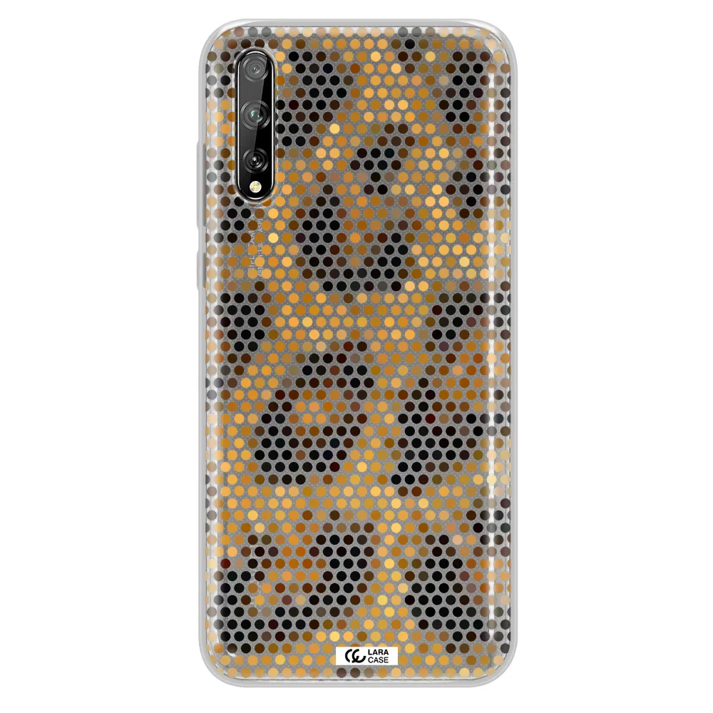 Leopard Dots Huawei P Smart S Clear TPU Case
