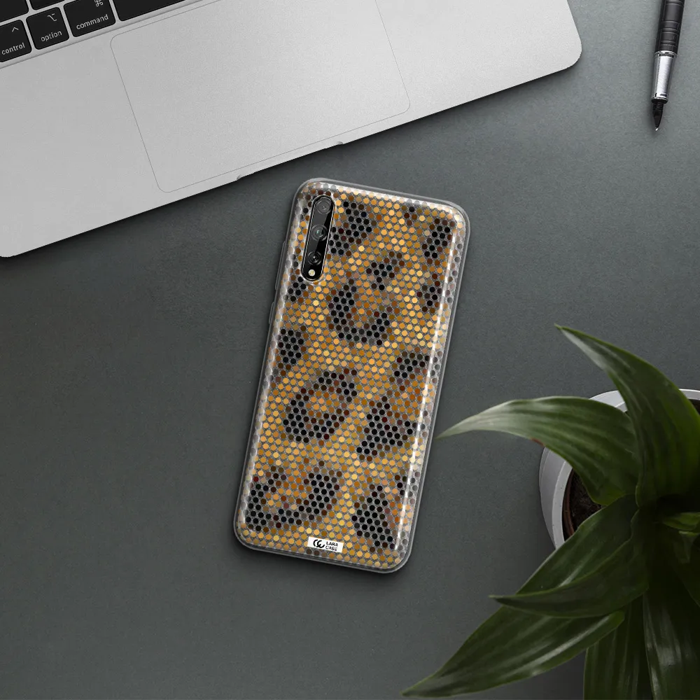 Leopard Dots Huawei P Smart S Clear TPU Case