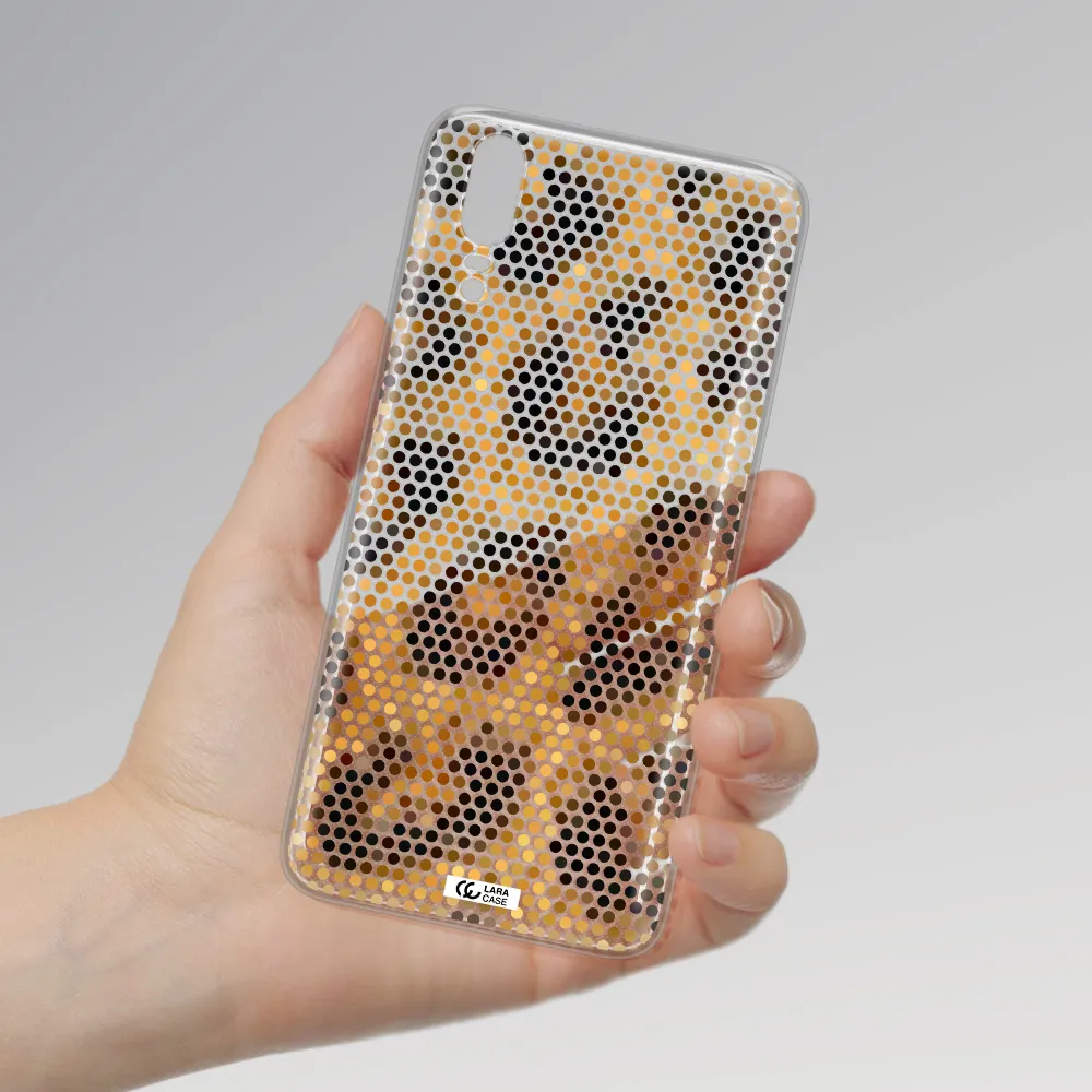 Leopard Dots Huawei P20 Clear TPU Case
